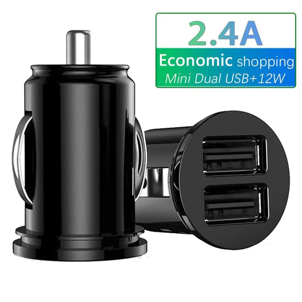 Dual USB Auto Ladegerät 5A Schnellladung 12–24V