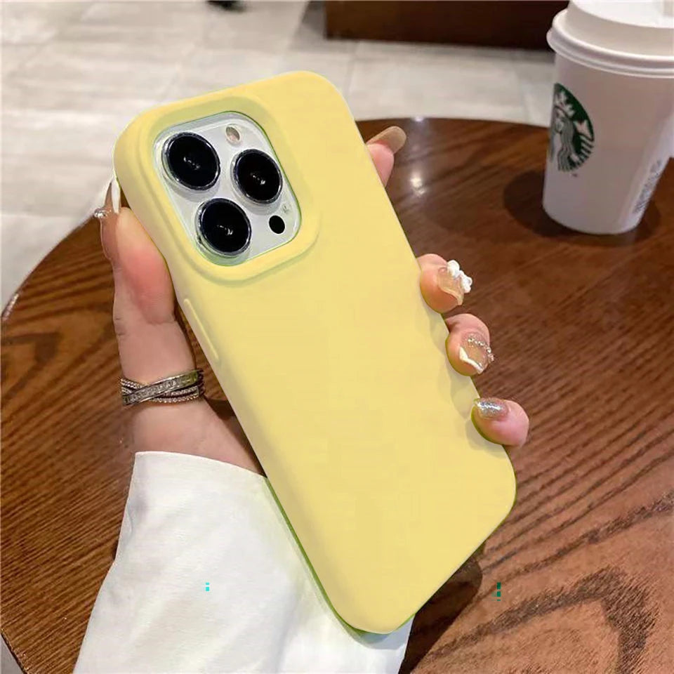 Liquid silicone shockproof iPhone case