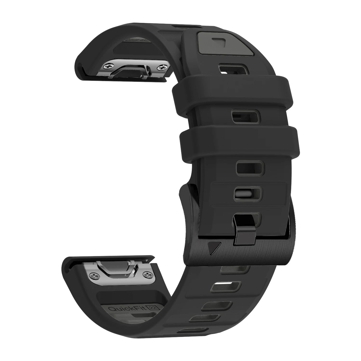 Silikonarmband 22/26 mm QuickFit für Garmin Uhren – Sportlich & Flexibel