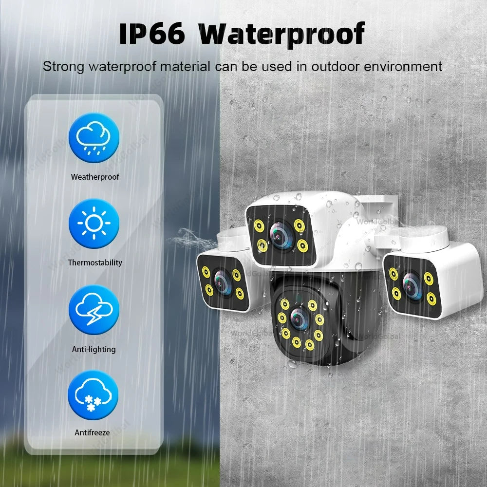 15MP Drei Objektiv IP Kamera mit Auto Tracking