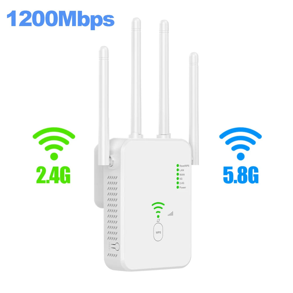 1200 MBit/s Dualband WLAN-Repeater