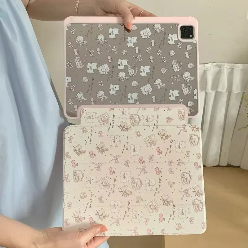 Floral Acrylic iPad Case