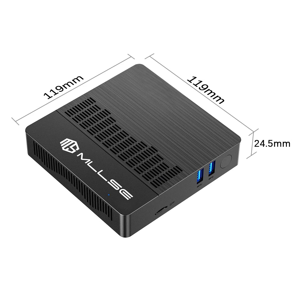 Kompakter Mini-PC Intel N4000 mit 6GB RAM & WLAN