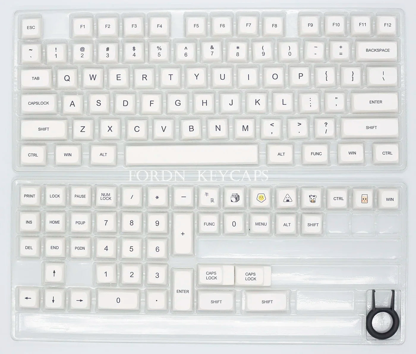 Milchthema Tastenkappen XDA PBT