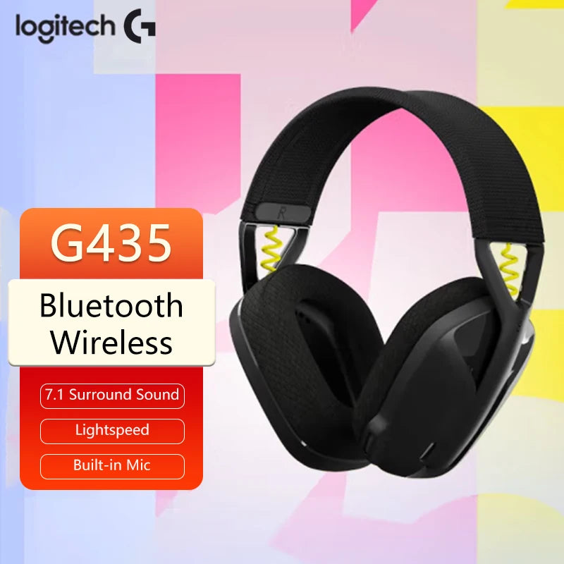 Logitech G435 Kabelloses Gaming-Headset
