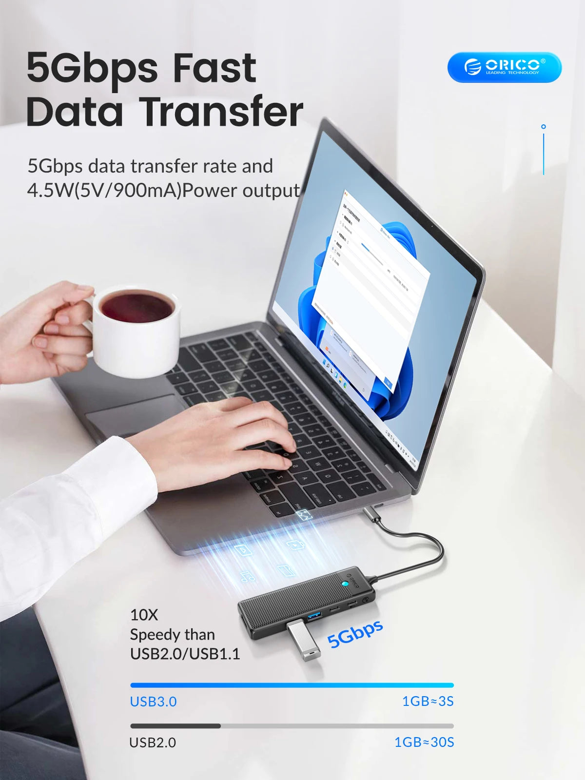 USB-C Dockingstation 4K 100W