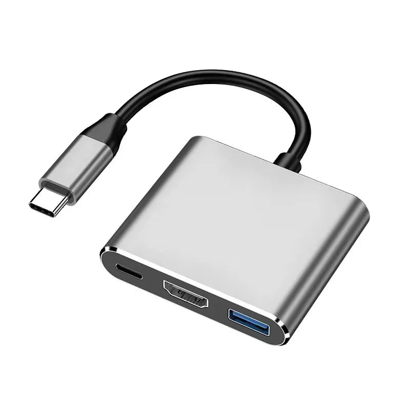 Hub USB-C 3 en 1 100 W avec HDMI et USB 3