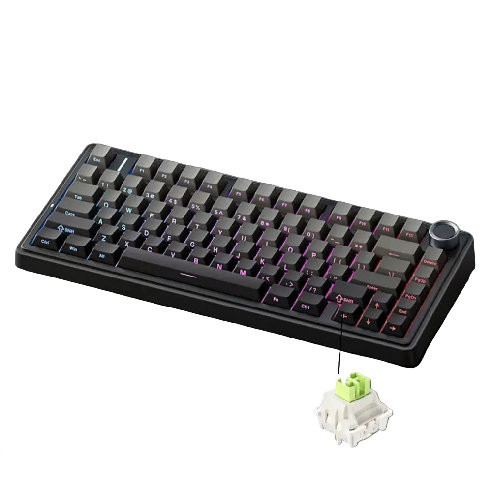 Mechanische Gaming Tastatur F75 RGB, Anti Ghosting, Hohe Performance
