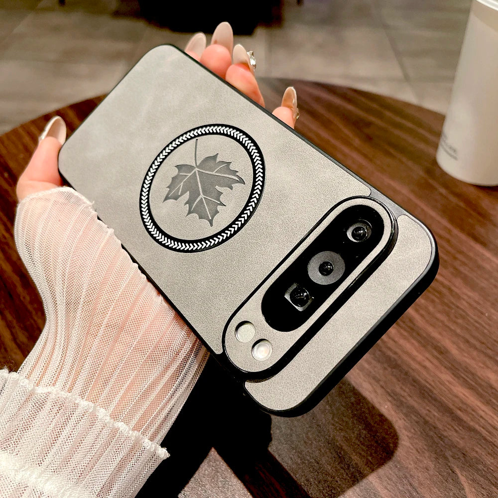 Luxus Kunstleder Hülle Pixel 9 8 Pro XL