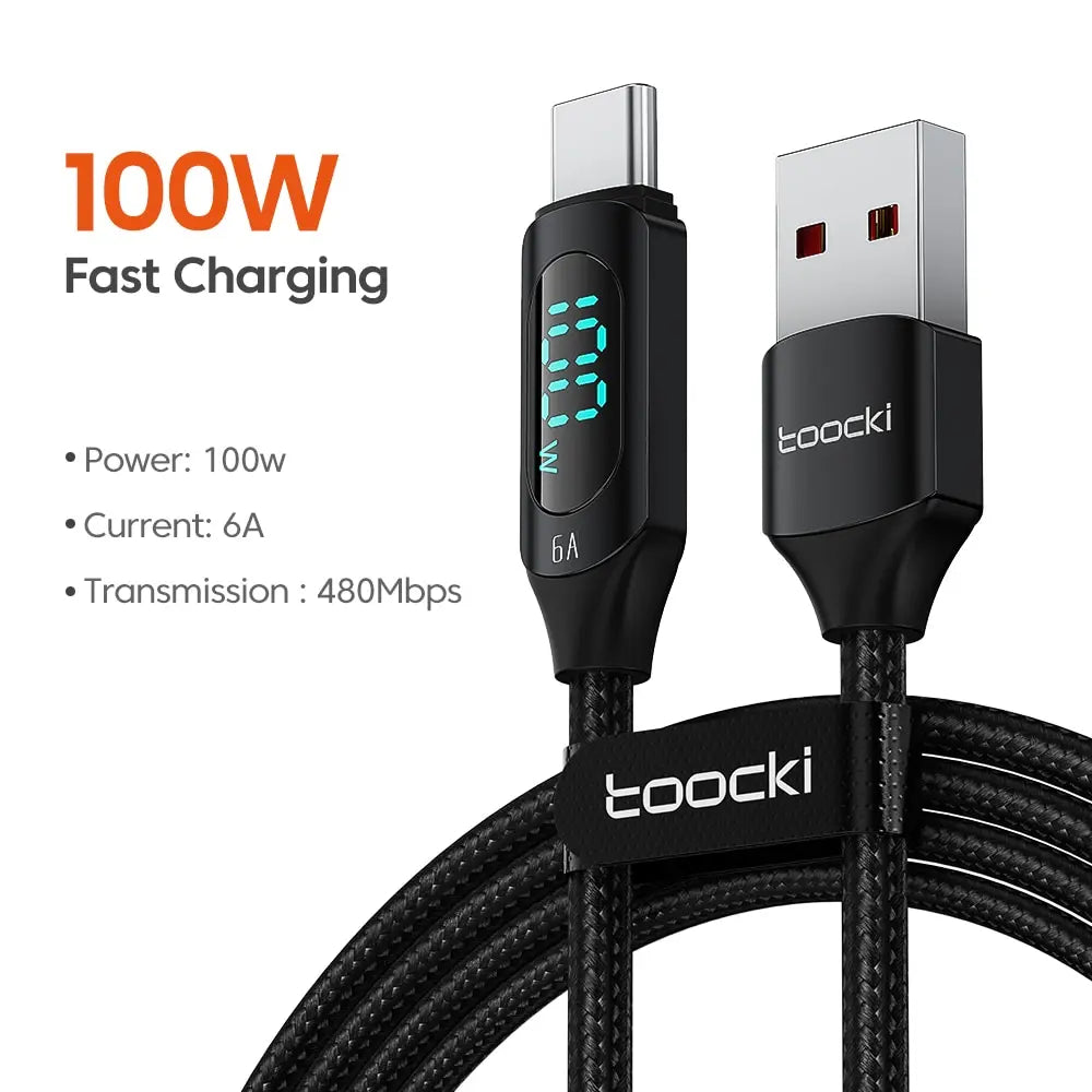 100W USB-C Schnellladekabel