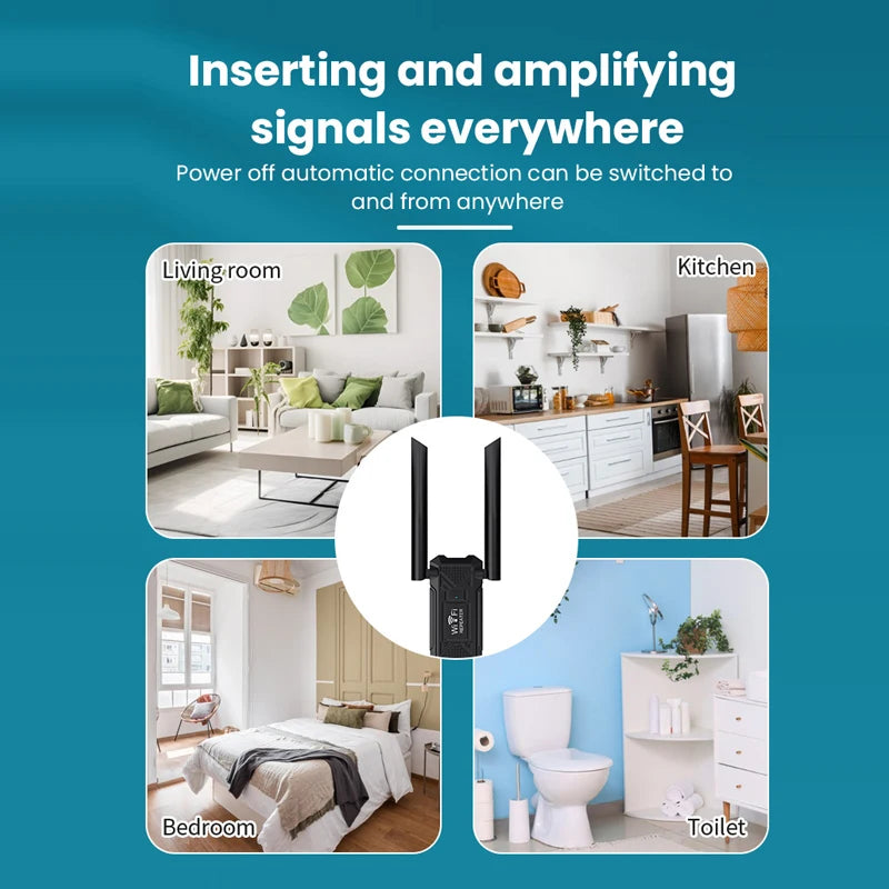 300Mbps USB WiFi Repeater für langes Signal