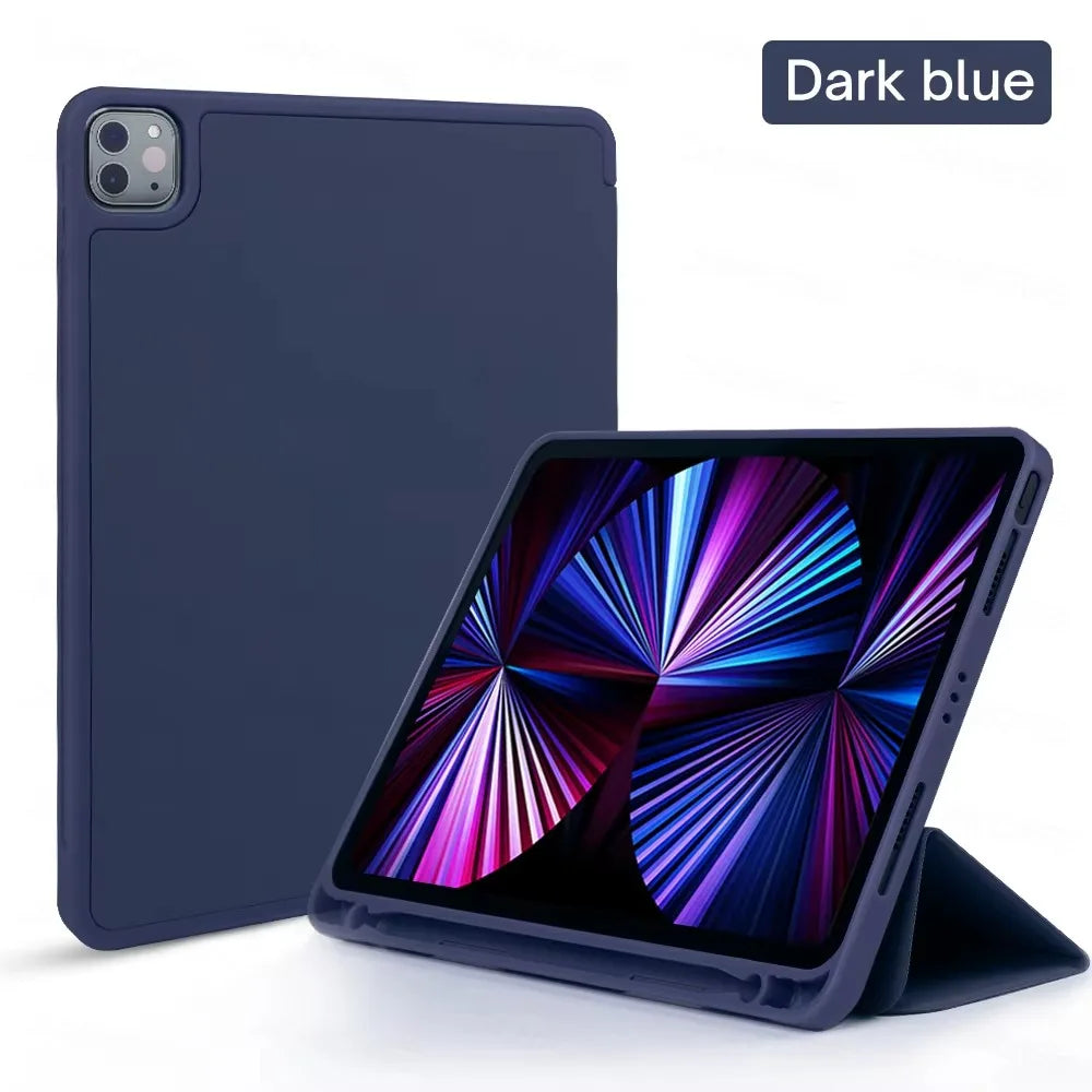 iPad case 2025 with pen holder
