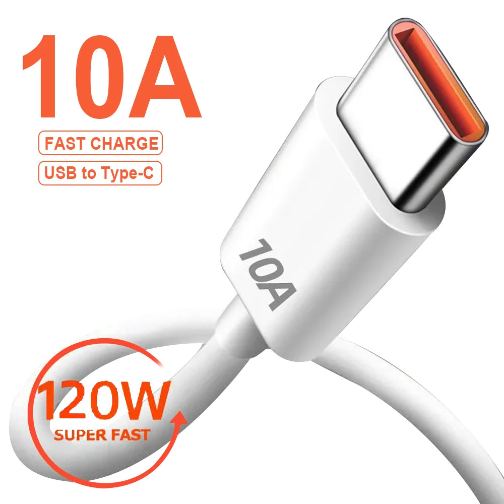 USB-C Kabel 120W 10A Schnellladekabel