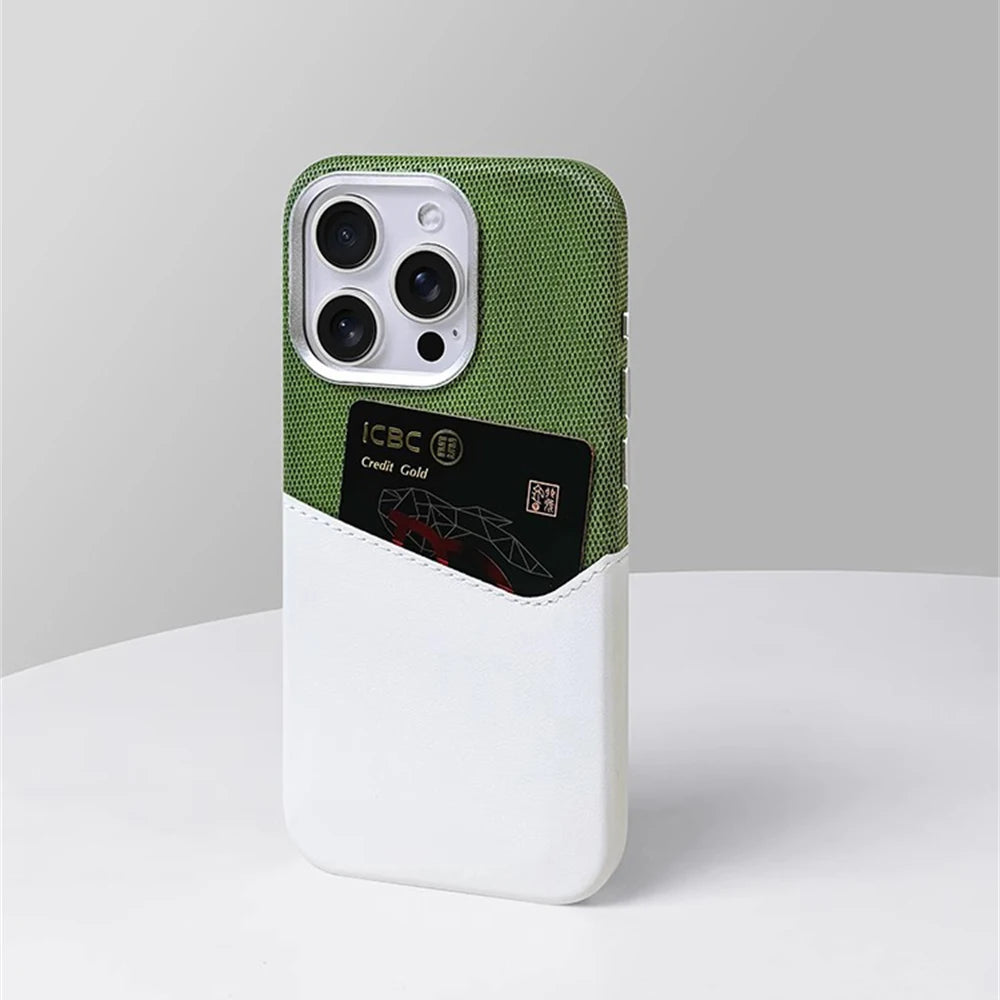 MagSafe Ledertasche mit Kartenfach für iPhone 17