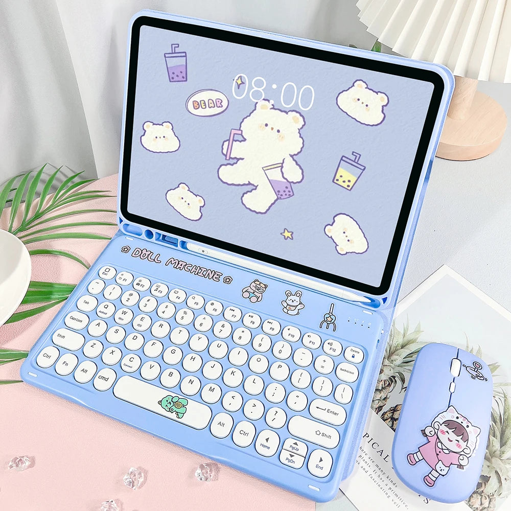 Kabellose Tastatur Maus Hülle iPad Pro Air