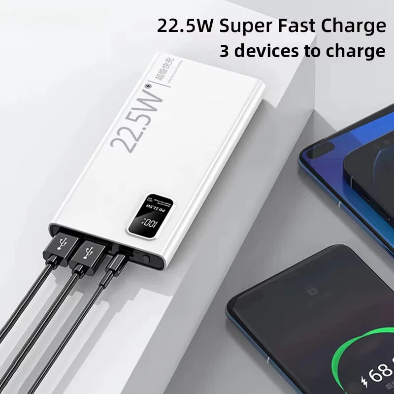 20000mAh Power Bank USB C Fast Charging Replacement Battery