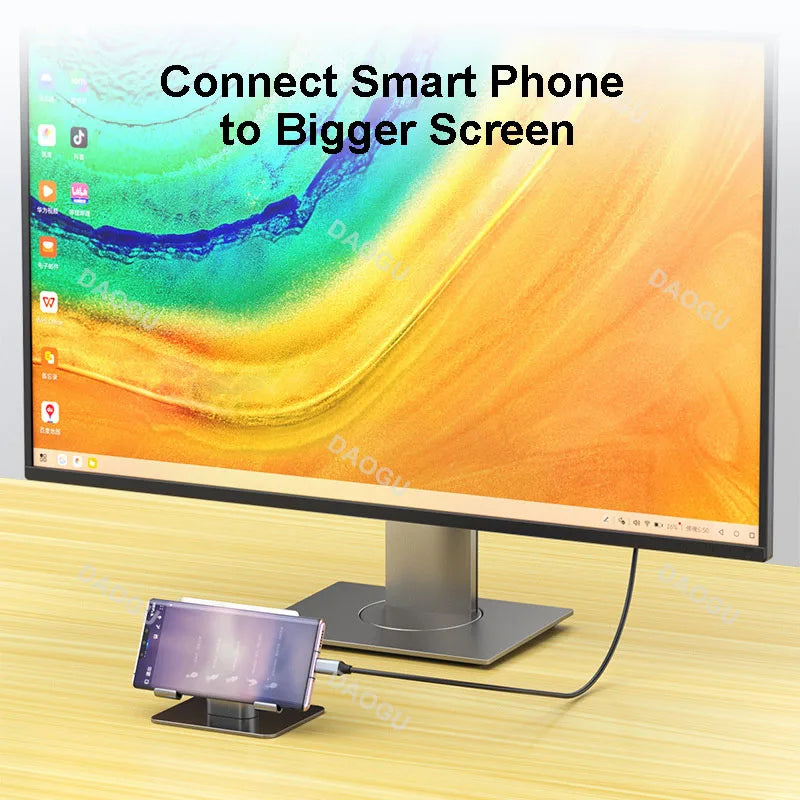 USB-C zu HDMI Kabel 8K 60Hz für Laptop & Smartphone