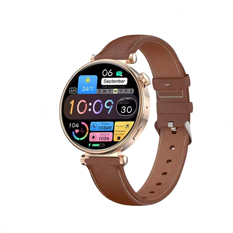 Elegante Damen Smartwatch GPS NFC Fullscreen 2025
