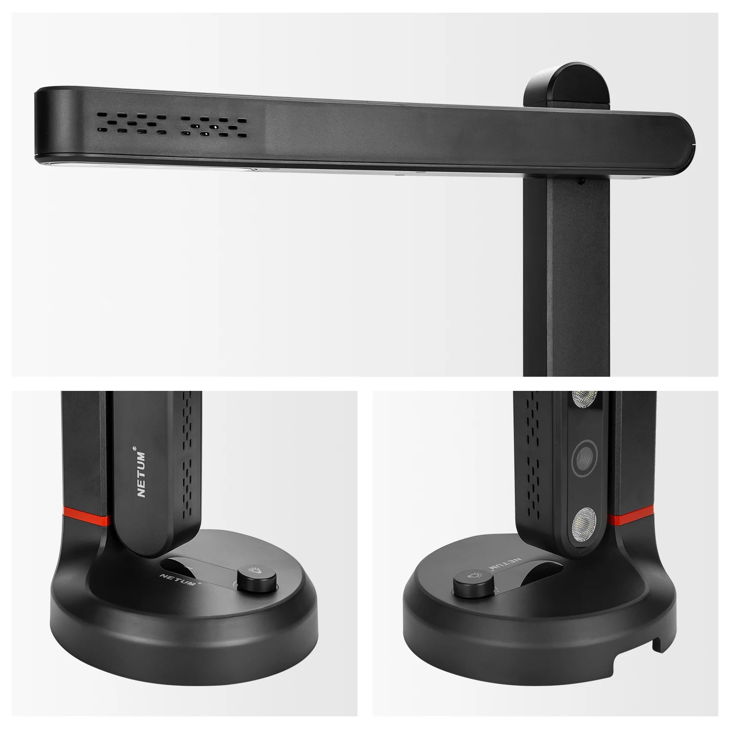 Automatischer Dokumentenscanner mit OCR & LED Lampe