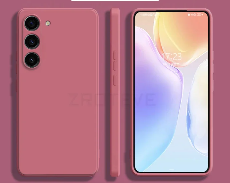 Weiche Silikonhülle für Samsung Galaxy S25 Modelle