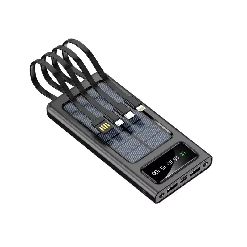 500000mAh Solar Powerbank – Große Kapazität für Handy & Outdoor-Abenteuer