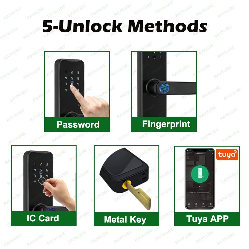 K7 Pro+ Fingerabdruck Smart Türschloss