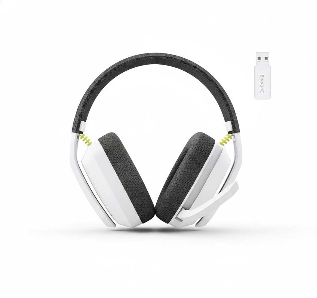 BINNUNE 2.4GHz Wireless Gaming-Headset