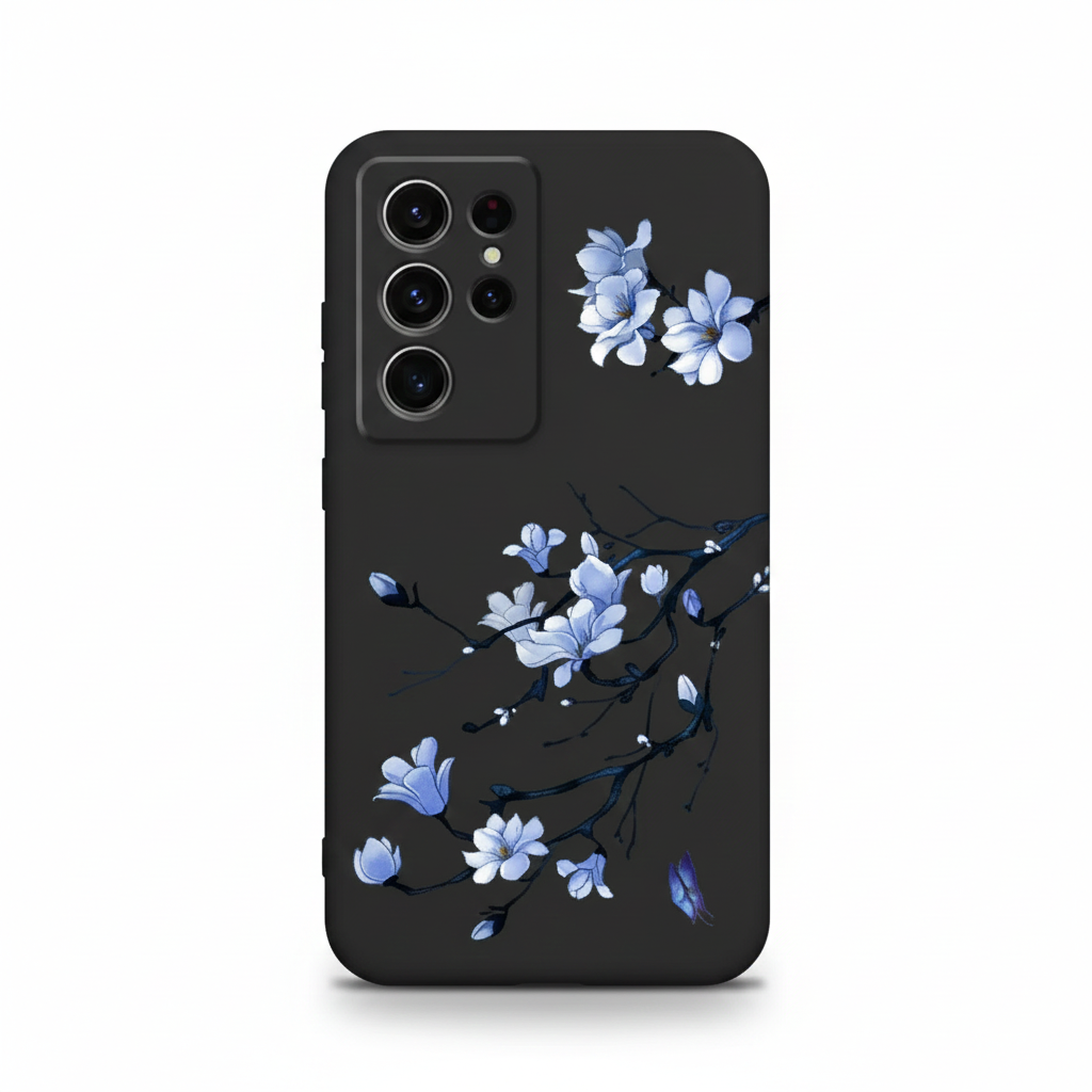 Blooming Orchidee Hülle Samsung Galaxy S25 Ultra