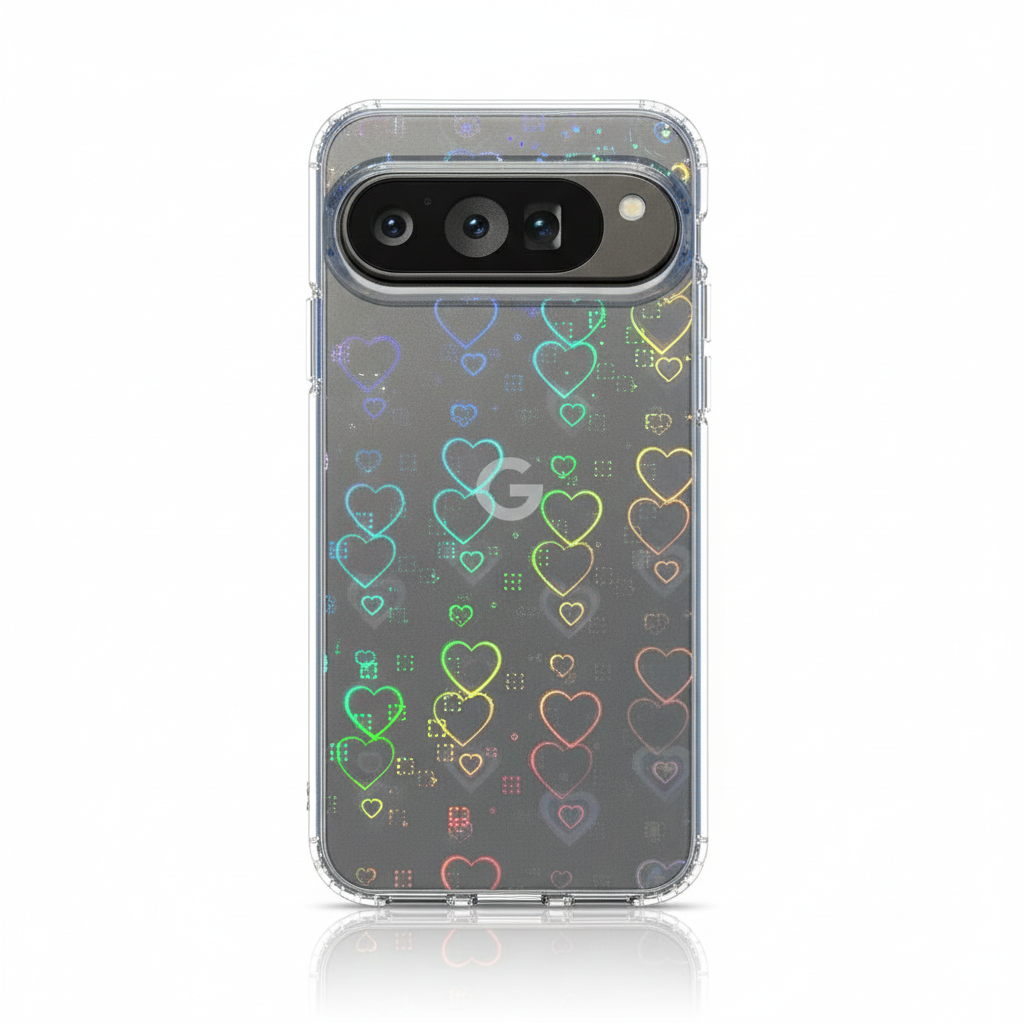 Elegante Herz-Hülle für Google Pixel 10 Pro