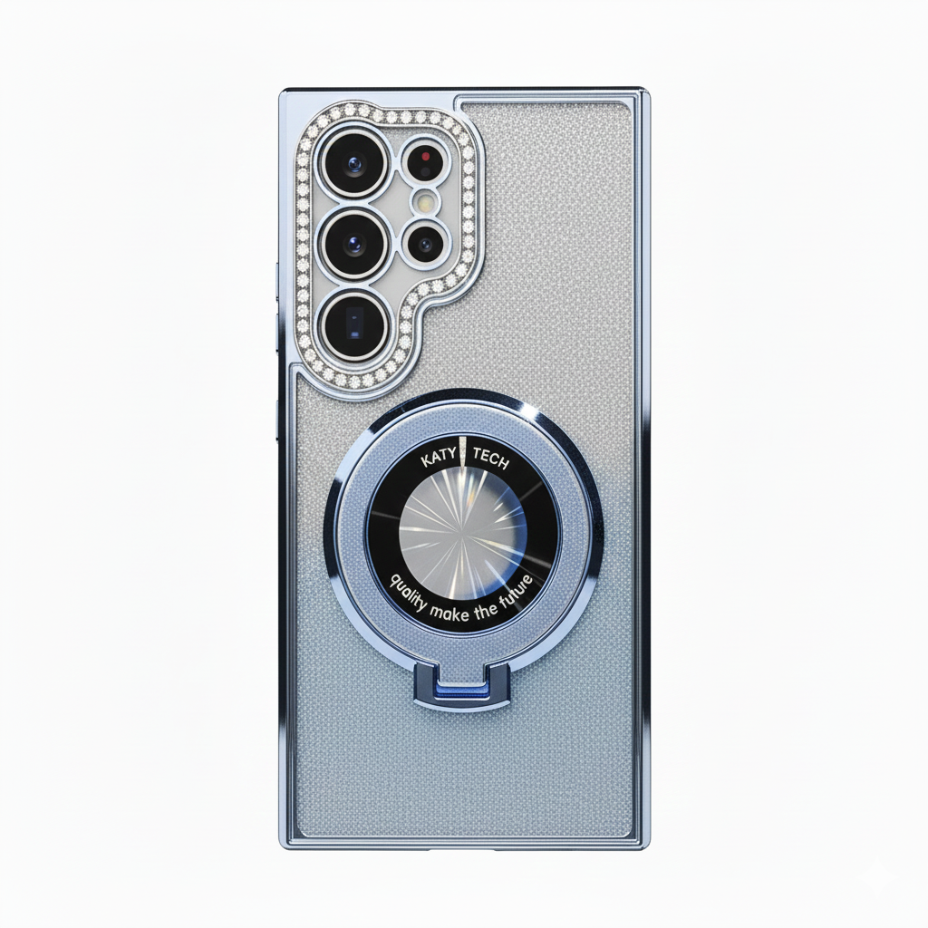 Luxus Glitzer Magsafe Diamant Hülle für Samsung S25