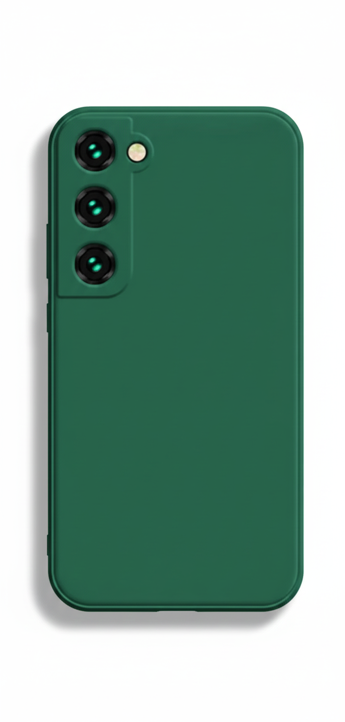 Coque de luxe en silicone liquide pour Samsung