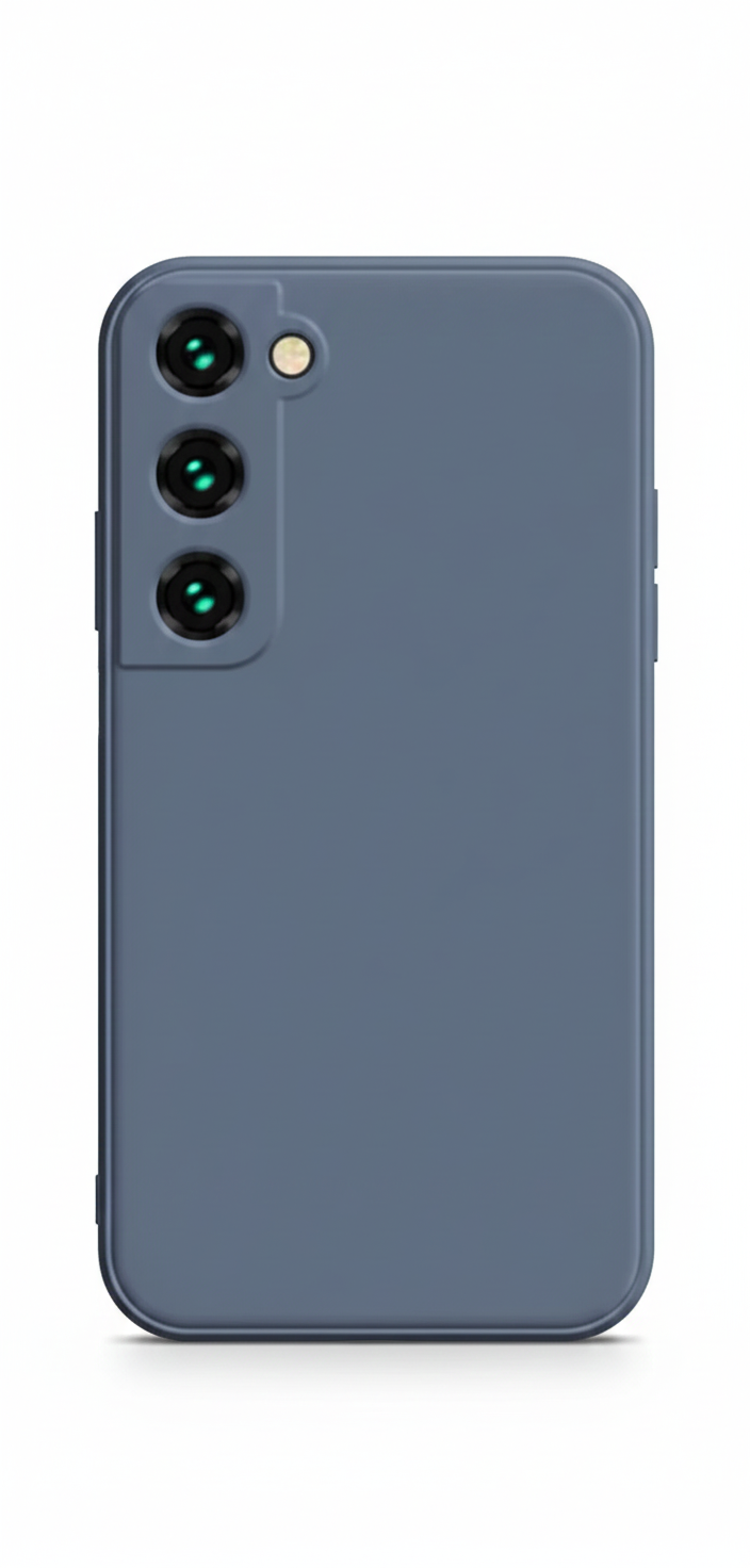 Coque de luxe en silicone liquide pour Samsung