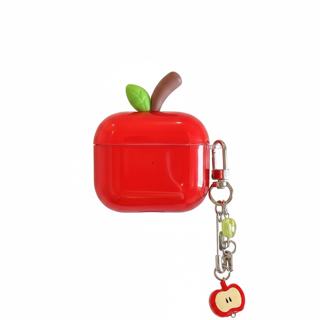 Red Fruit Silicone Case for AirPods