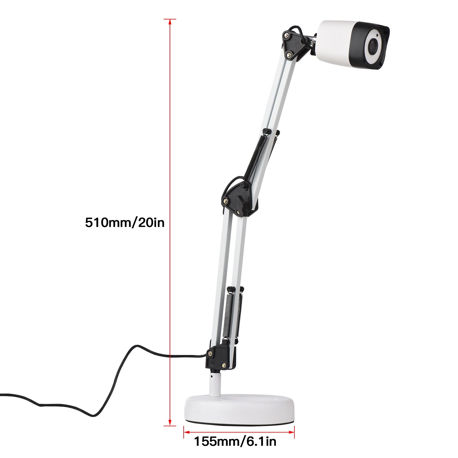 2-in-1 Dokumentenscanner mit Webcam und LED Licht A3