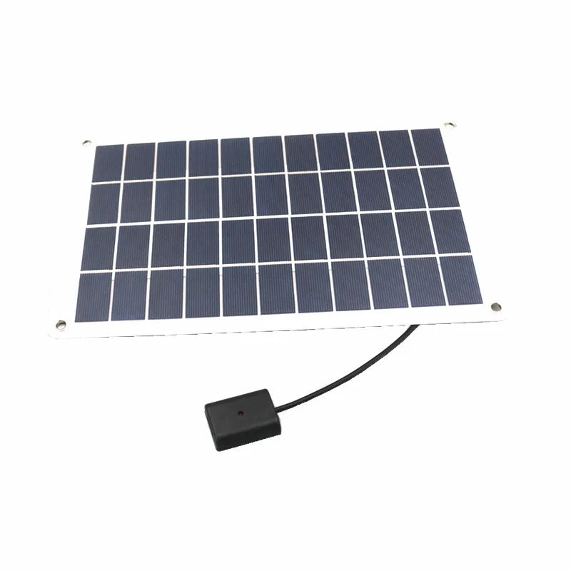 5V 1000mA Solar Powerbank mit USB Ladegerät