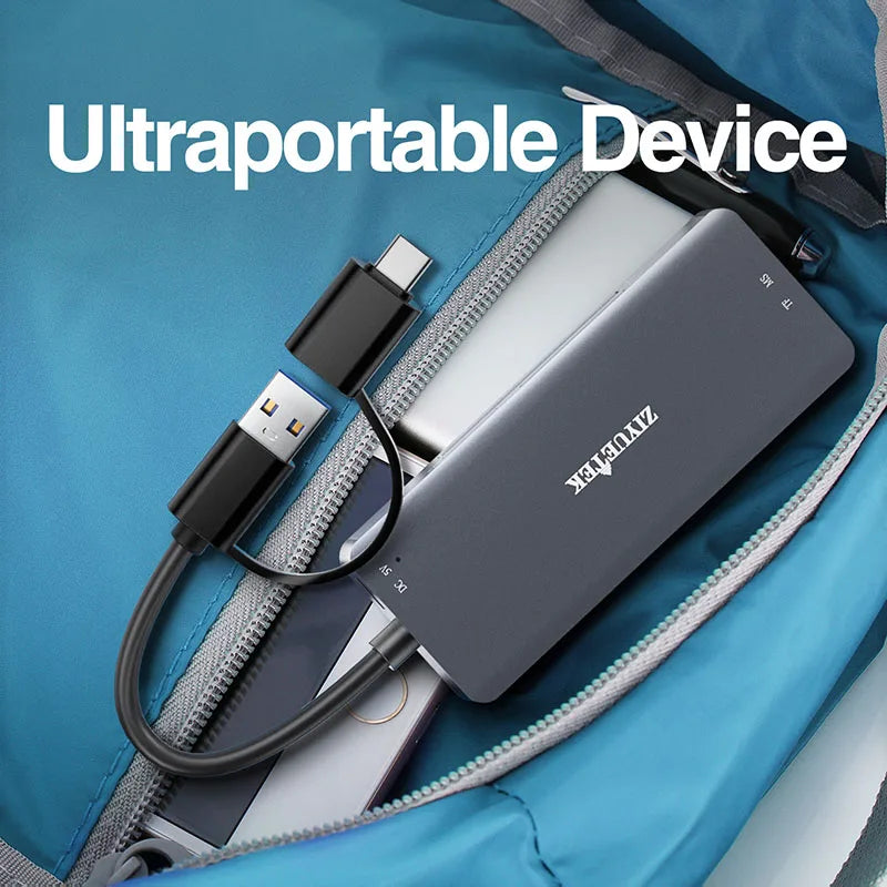 5-in-1 Hochgeschwindigkeits Kartenleser USB 3.0