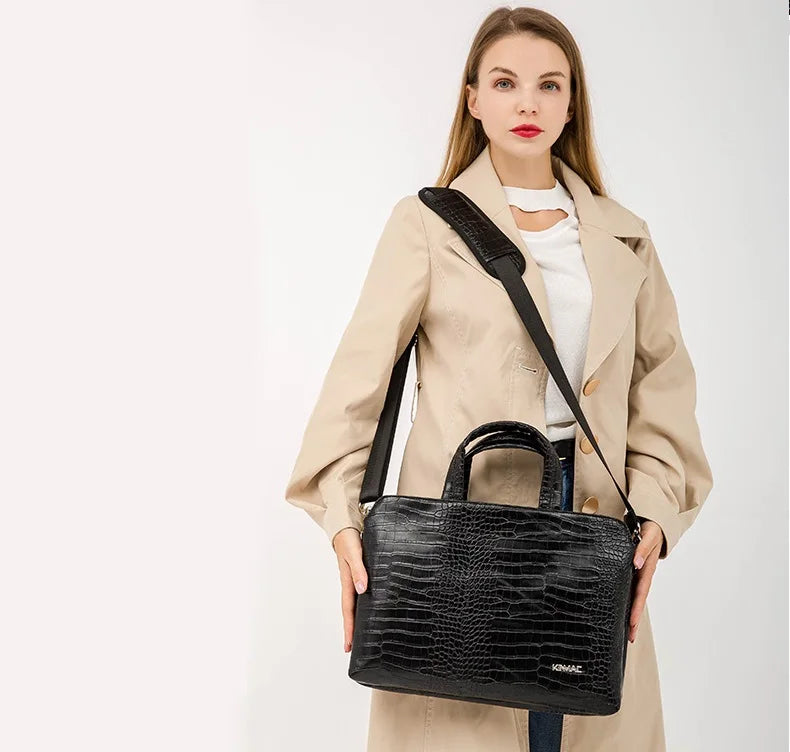 Marken Laptop Tasche PU Leder 13-16 Zoll