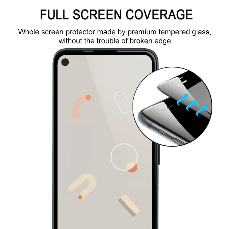 Google Pixel 4a Vollkleber Displayschutzglas