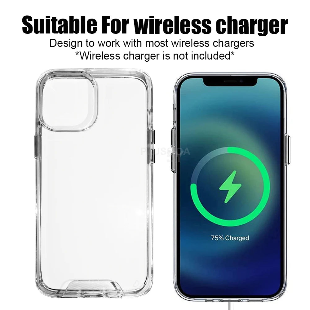 Klare Magsafe Hülle für iPhone 11–16 Pro Max