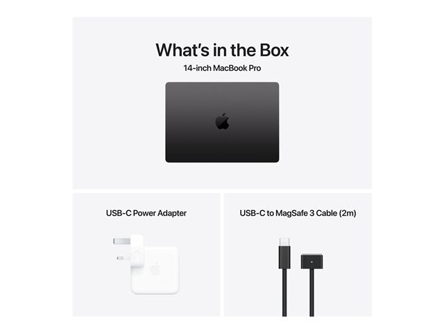 Apple MacBook Pro 14" – M4 Chip Arbeitsspeicher 16GB Display mit Nanotextur (10‑Core CPU, 10‑Core GPU und 16‑Core Neural Engine)