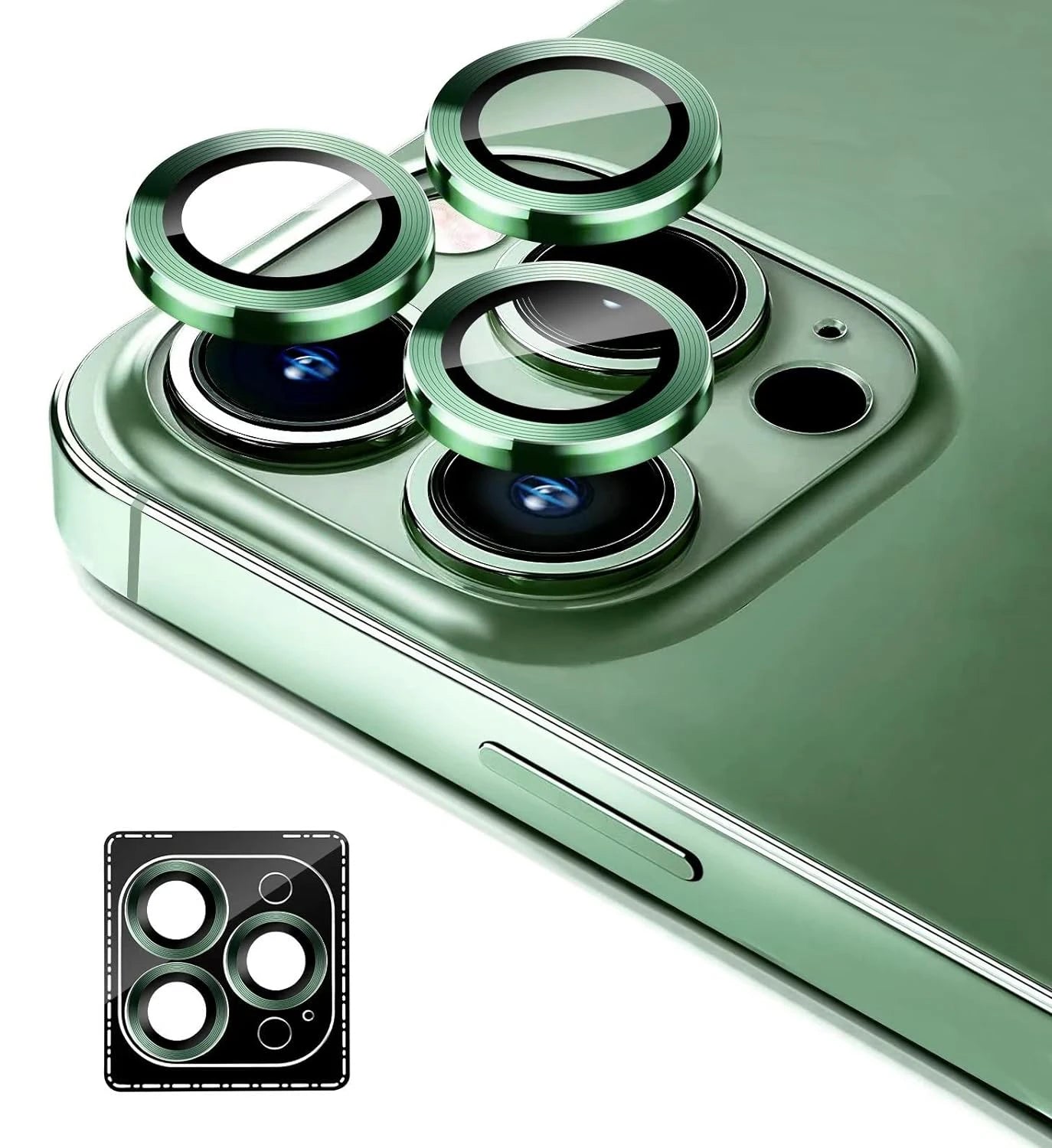 Glitzer-Diamant Kameraobjektivschutz für iPhone – NYFundas