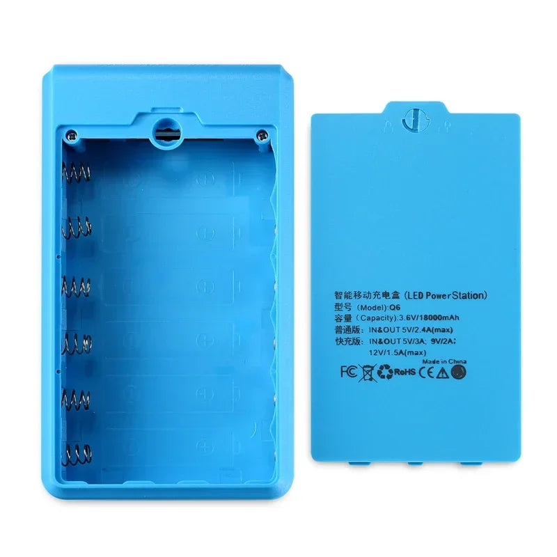 DIY Powerbank Hülle für 6x18650 Akkus