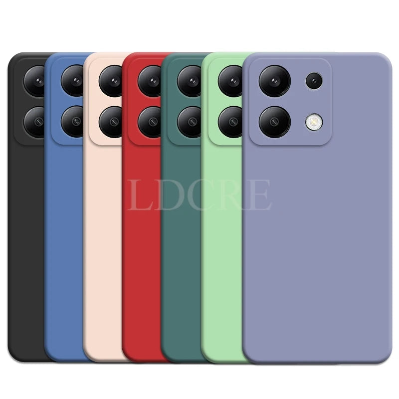 Redmi Note 13 Hülle aus Flüssigsilikon