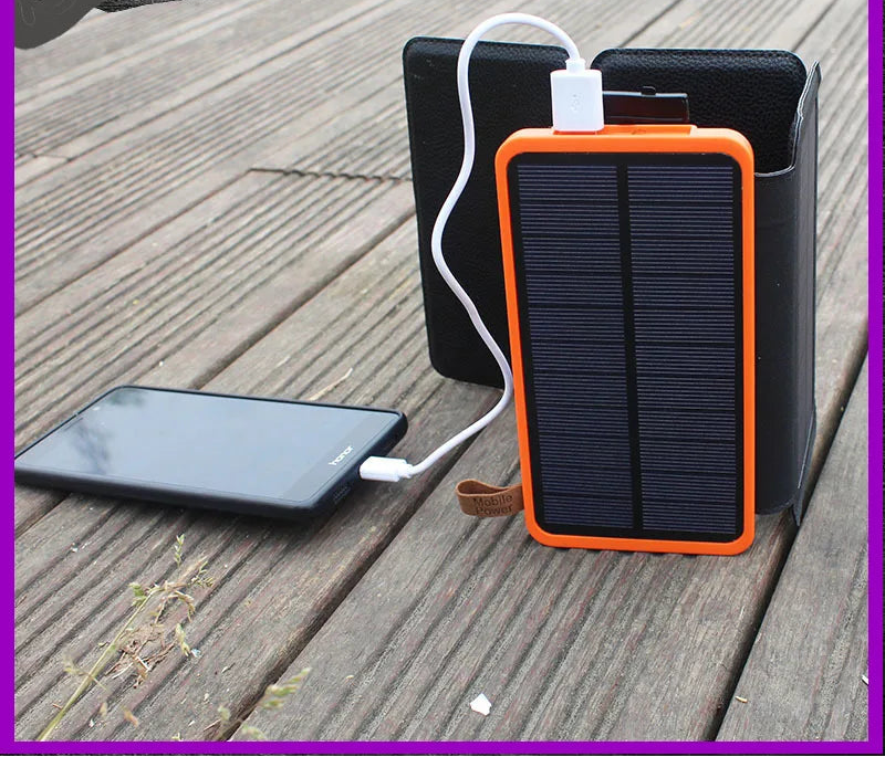 25000mAh Large Waterproof Solar Power Bank