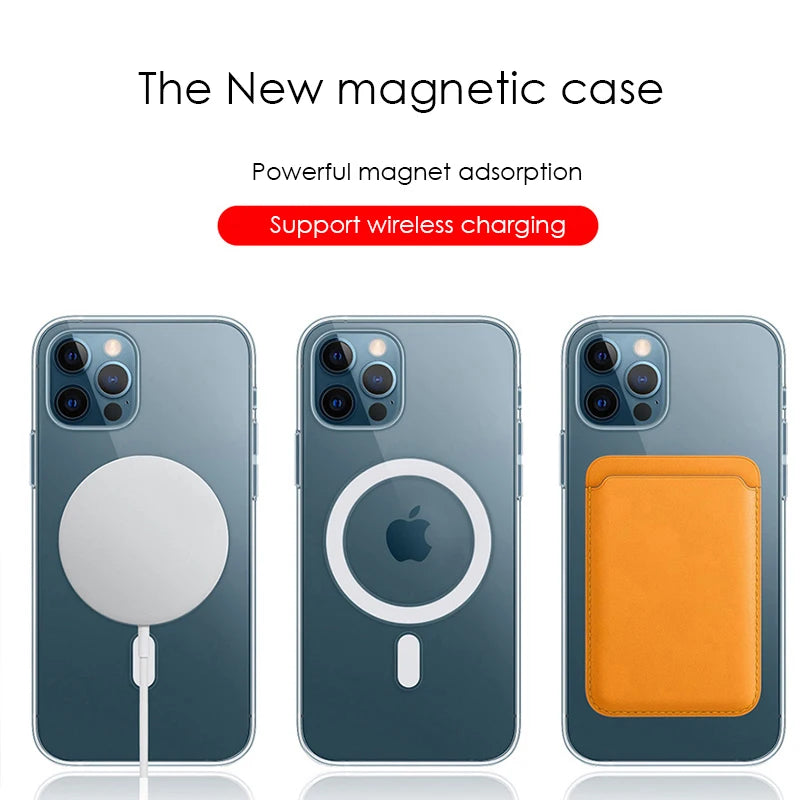 Magnetische Magsafe Hülle für iPhone