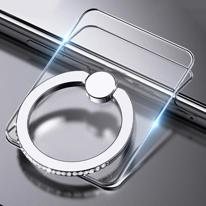 Transparenter 360° Handy-Ringhalterständer