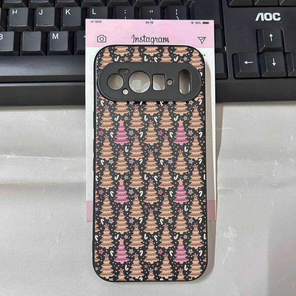 Cute Winter Snowflake Phone Case for Google Pixel 10 9 8