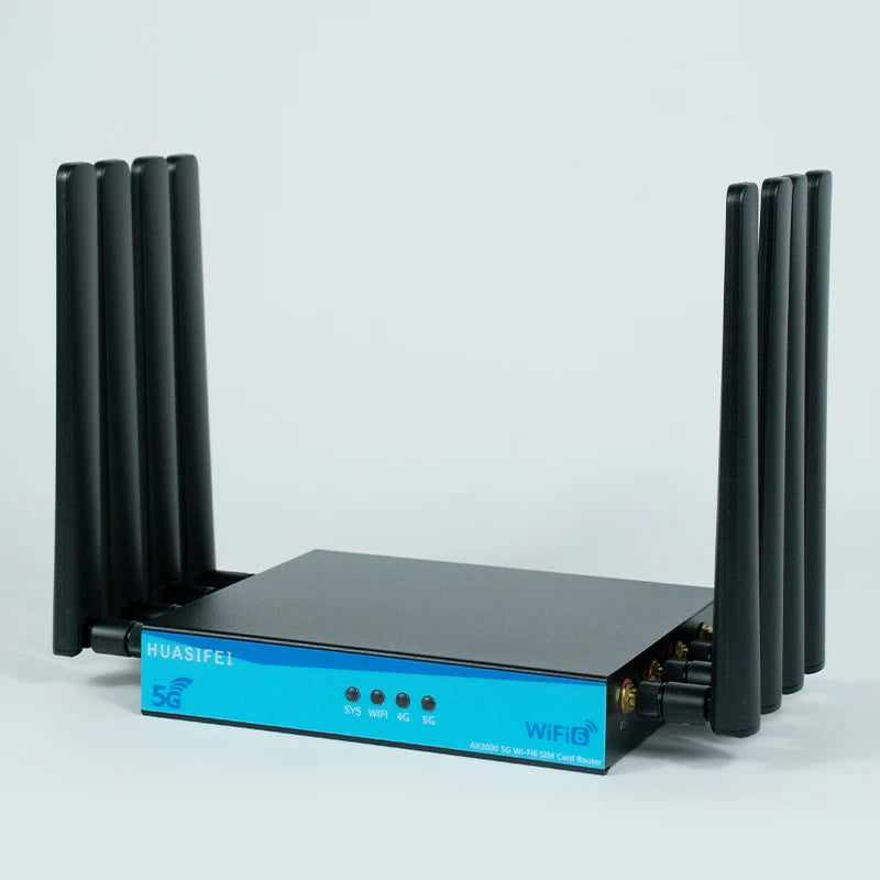 WLAN6 5G LTE Router mit SIM-Slot und 3000 Mbit/s