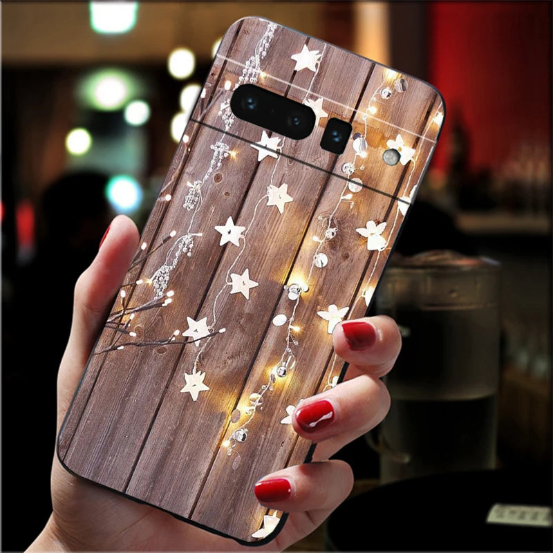 Winter TPU Hülle für Google Pixel 8 9 und 10 Schutz und Design