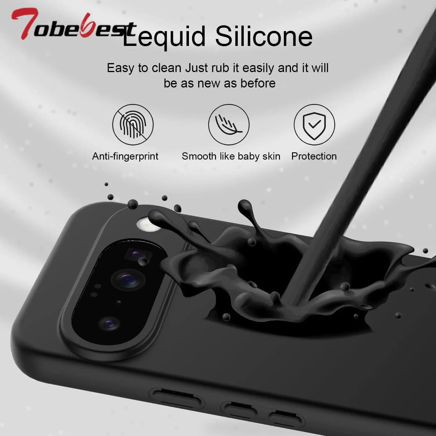 Flüssigsilikon Hülle für Google Pixel 10 Ultra Dünn